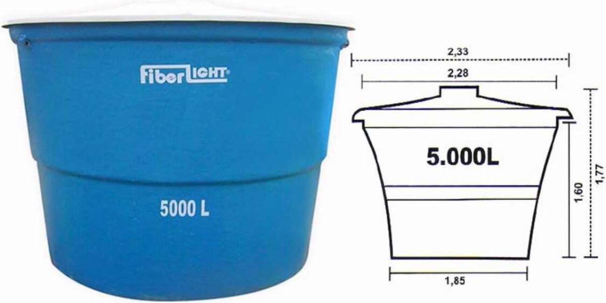 5,000l Standard Cylindrical Tank